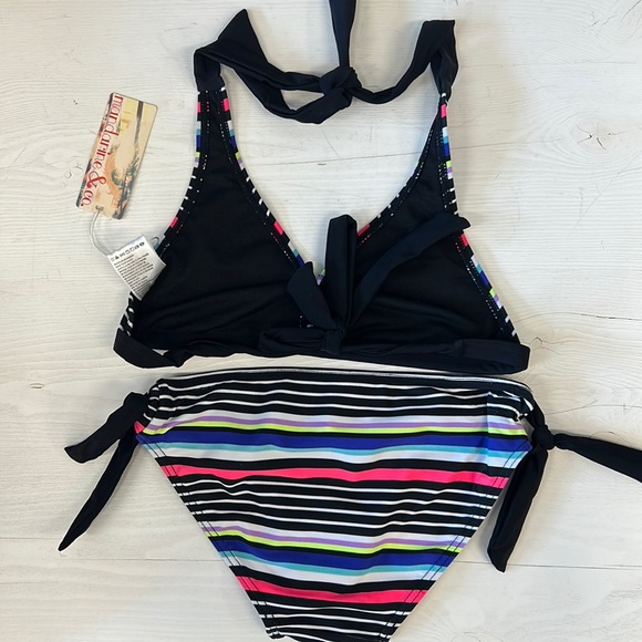 NWT mandarine & co Kids Girl Triangle Bikini - Picture 4 of 6